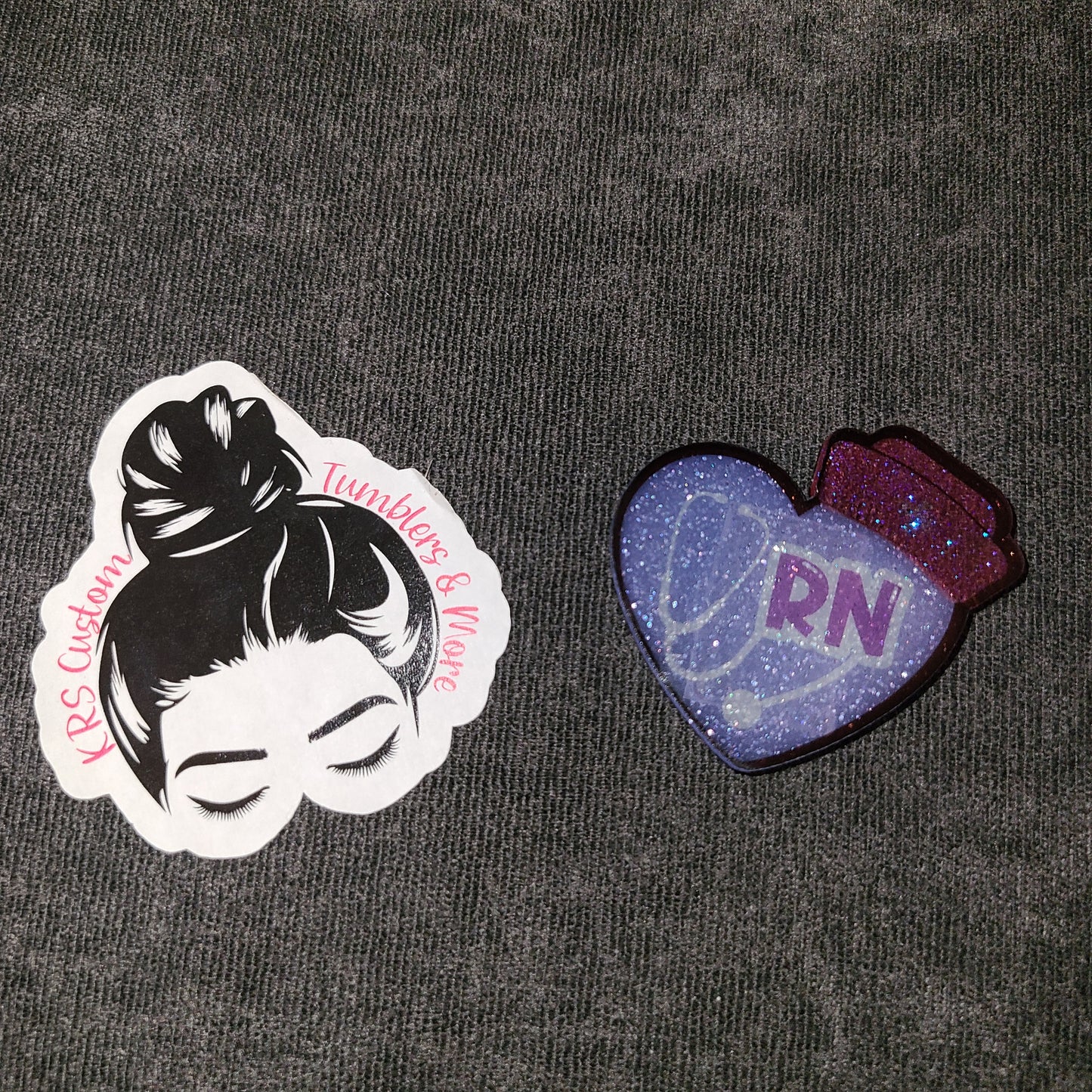 RTS Badge Reels - RN Heart