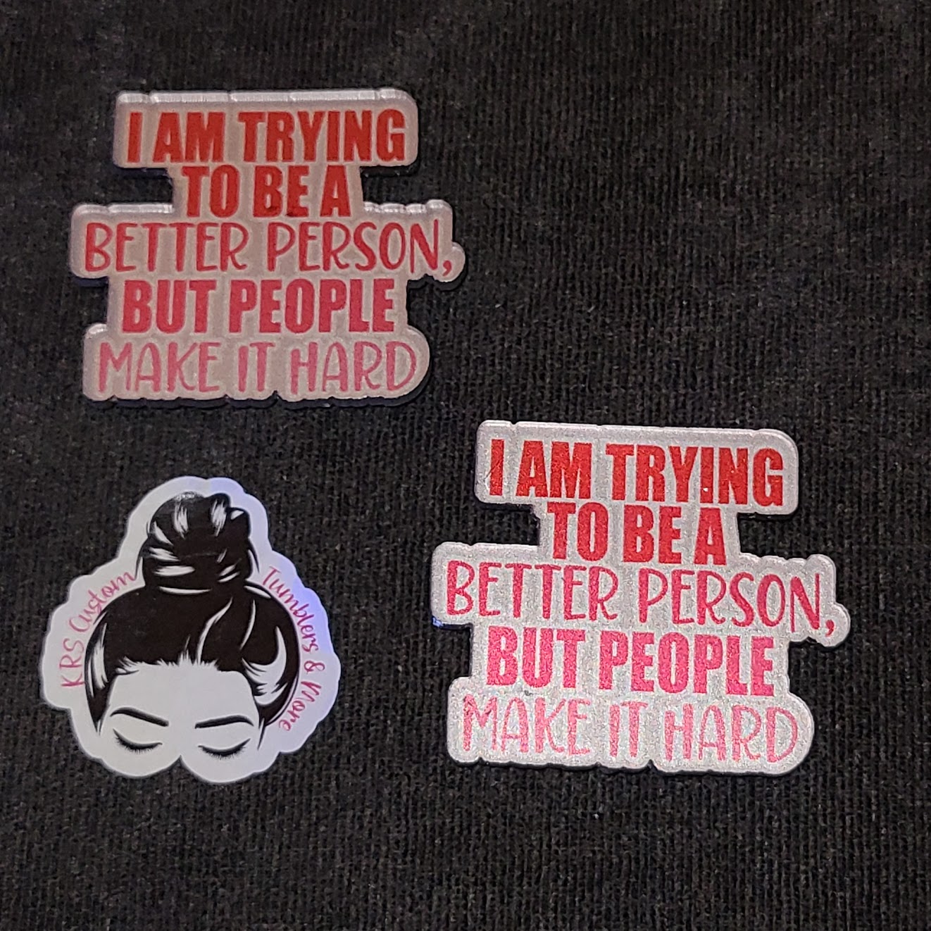 RTS Badge Reels - I am Trying