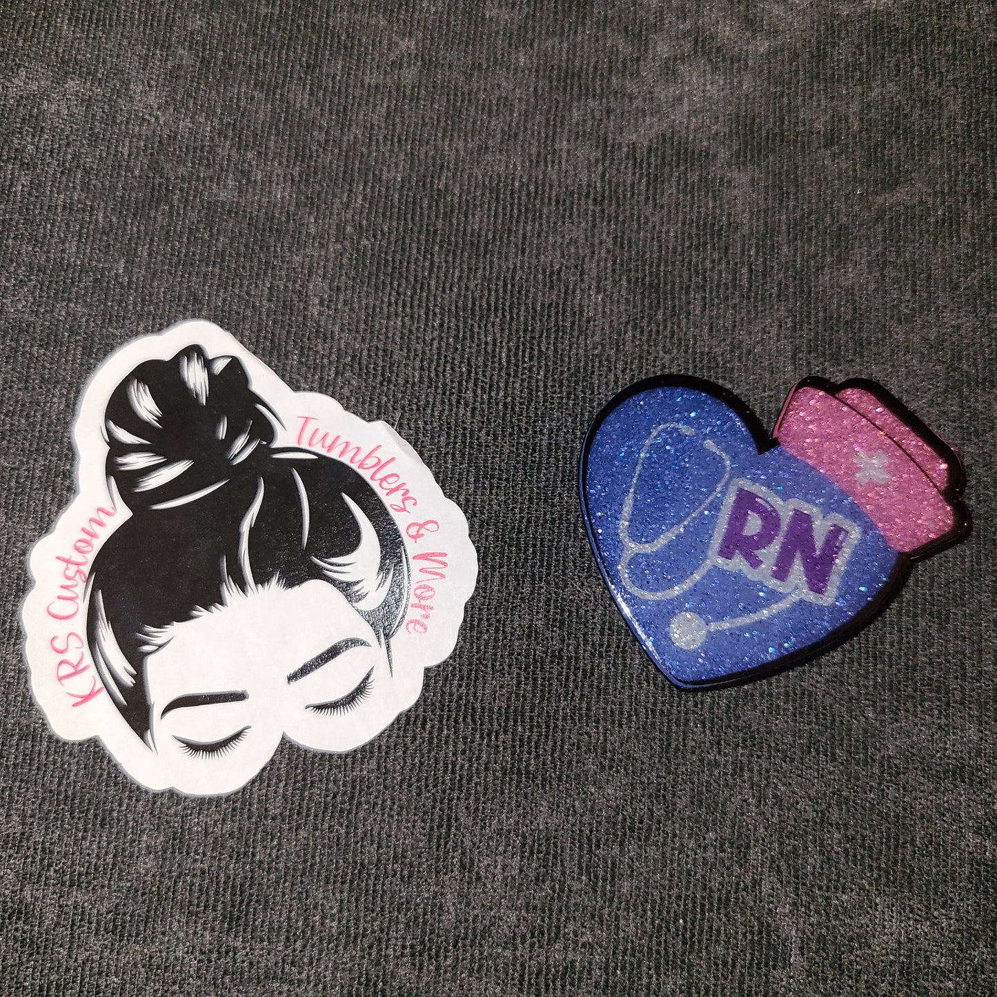 RTS Badge Reels - RN Heart