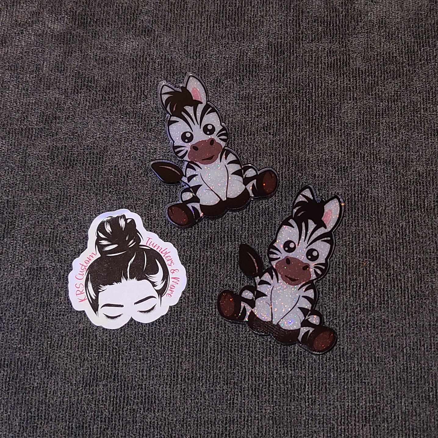 RTS Badge Reels - Sitting Zebra