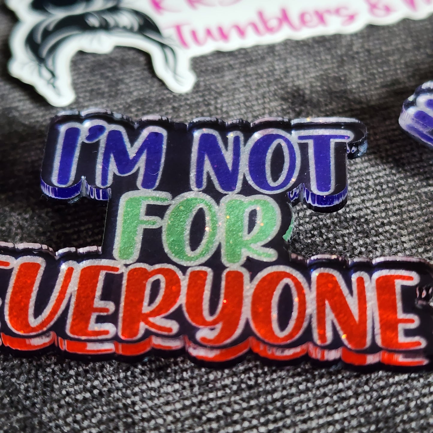RTS Badge Reels - I'm not for Everyone