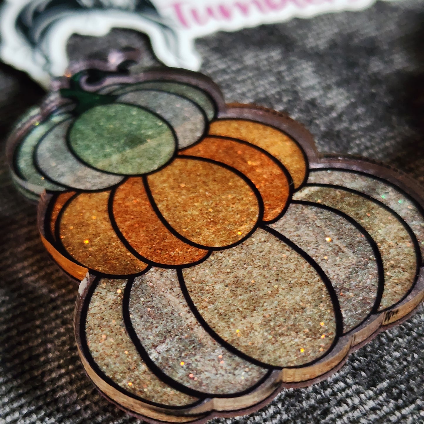 RTS Badge Reels - Stacked Pumpkins