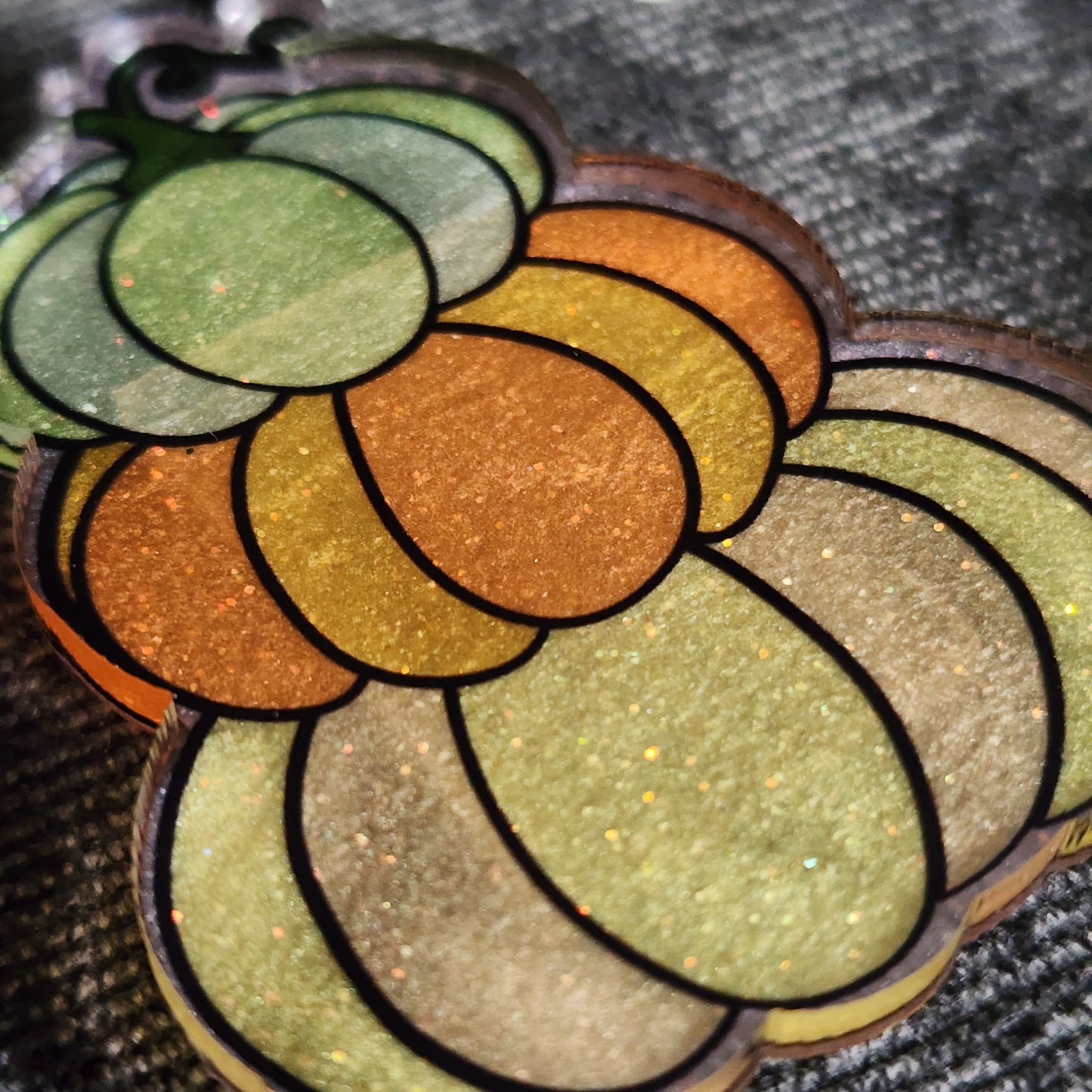 RTS Badge Reels - Stacked Pumpkins