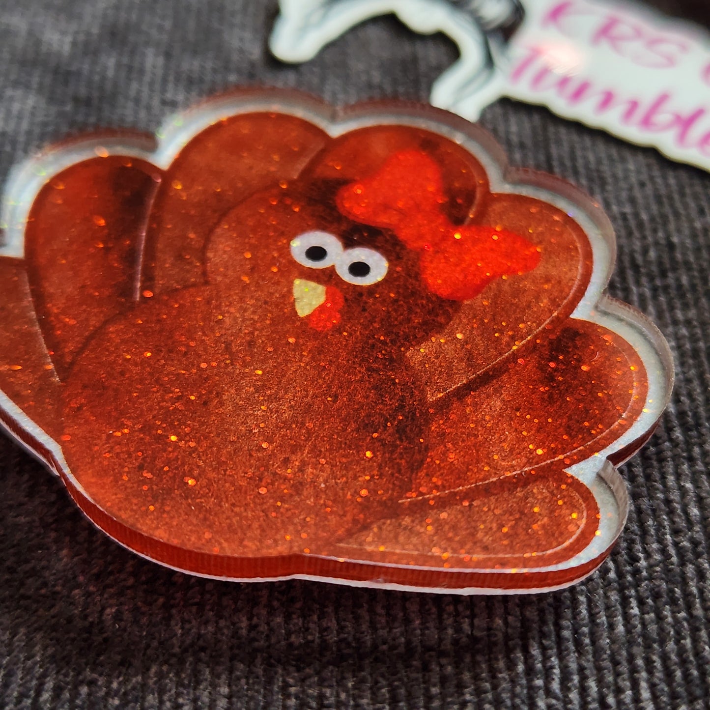 RTS Badge Reels - Turkey w/ Bow