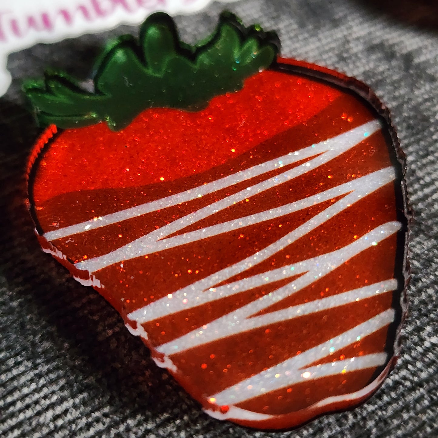 RTS Badge Reels - Chocolate Covered Strawberries