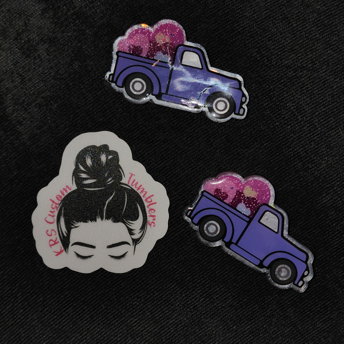 RTS Badge Reels - Heart Truck Badge Reels