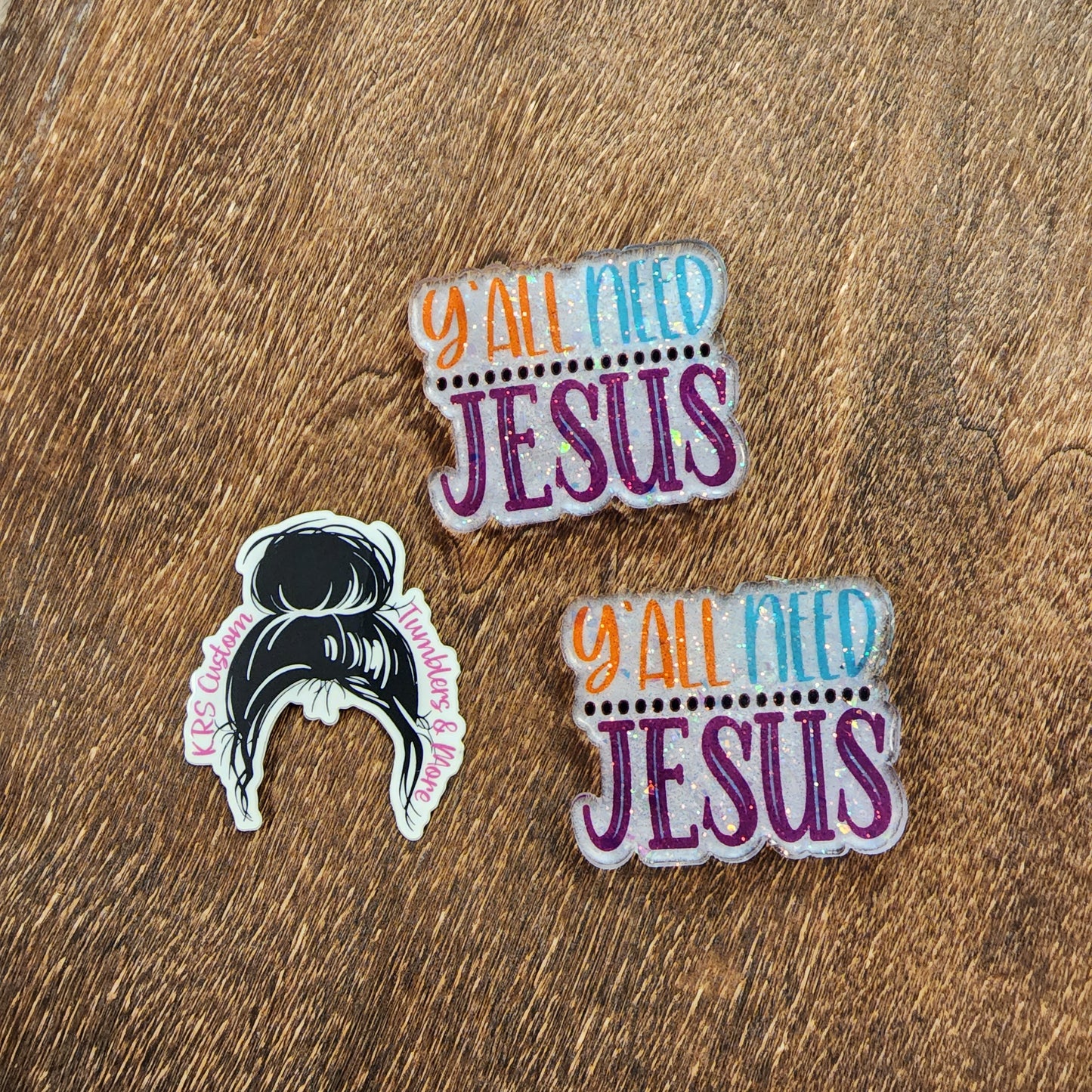 RTS Badge Reels - Ya'll Need Jesus