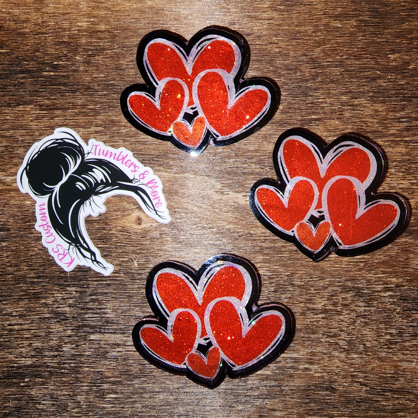 RTS Badge Reels - Doodle Hearts