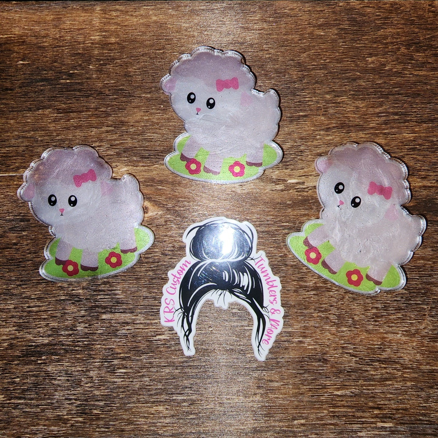 RTS Badge Reels - Little Lamb