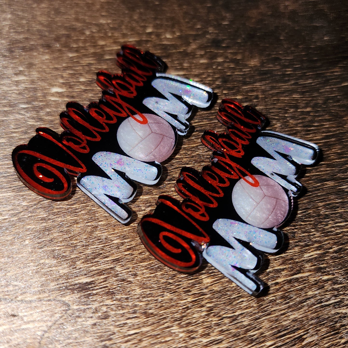 RTS Badge Reels - Volleyball Mom