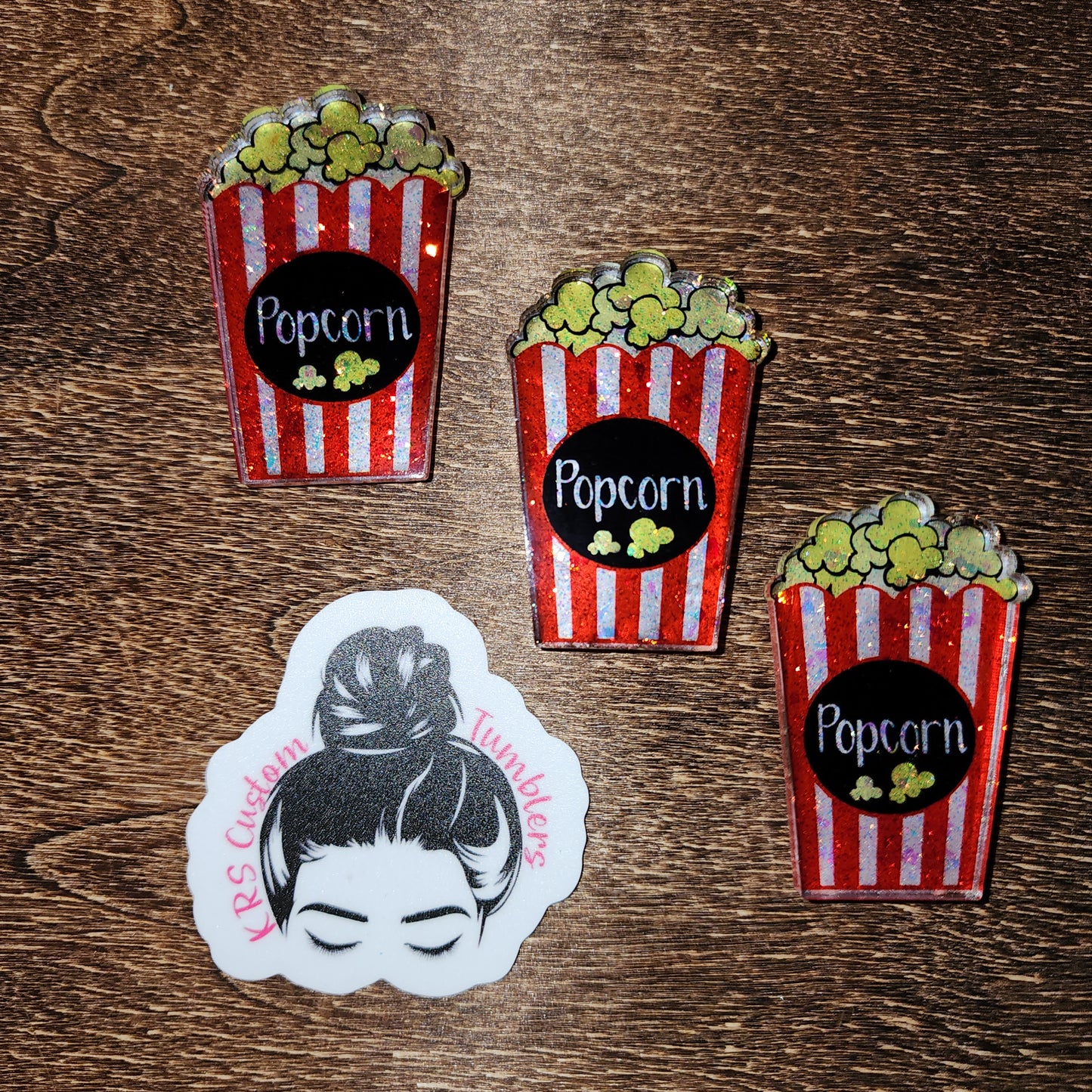 RTS Badge Reels - Popcorn