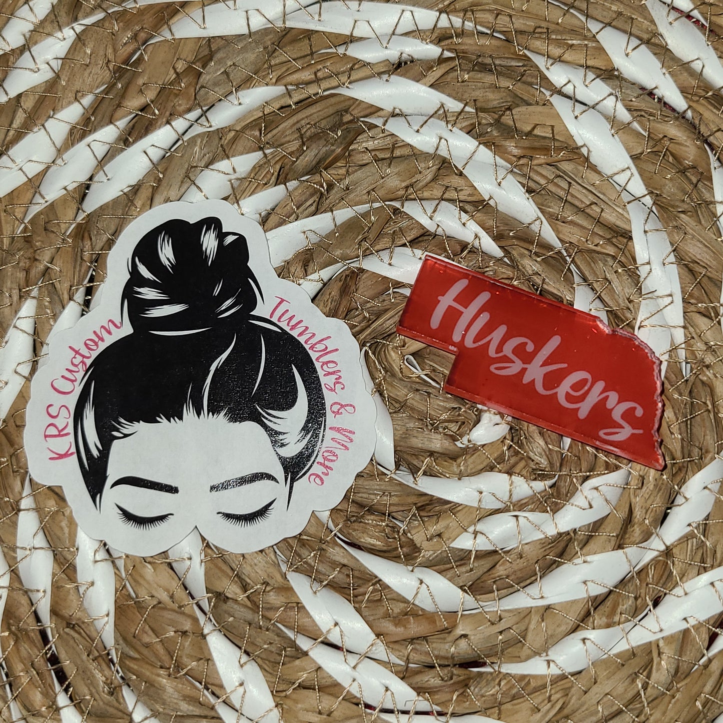 RTS Badge Reels - NE State/Husker