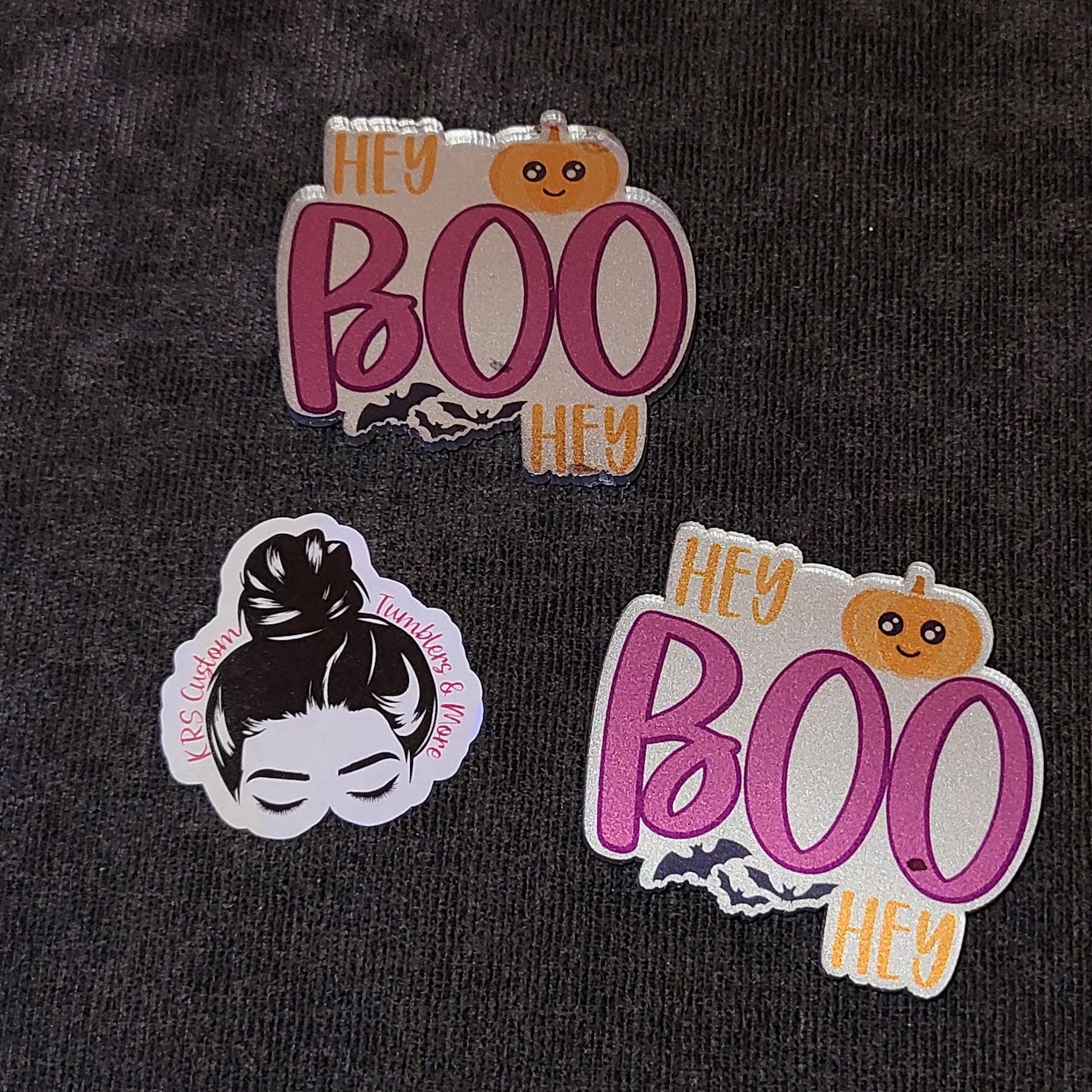 RTS Badge Reels - Hey Boo Hey