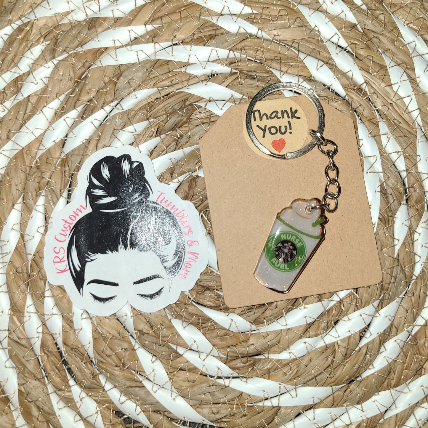 RTS Keychains - Latte