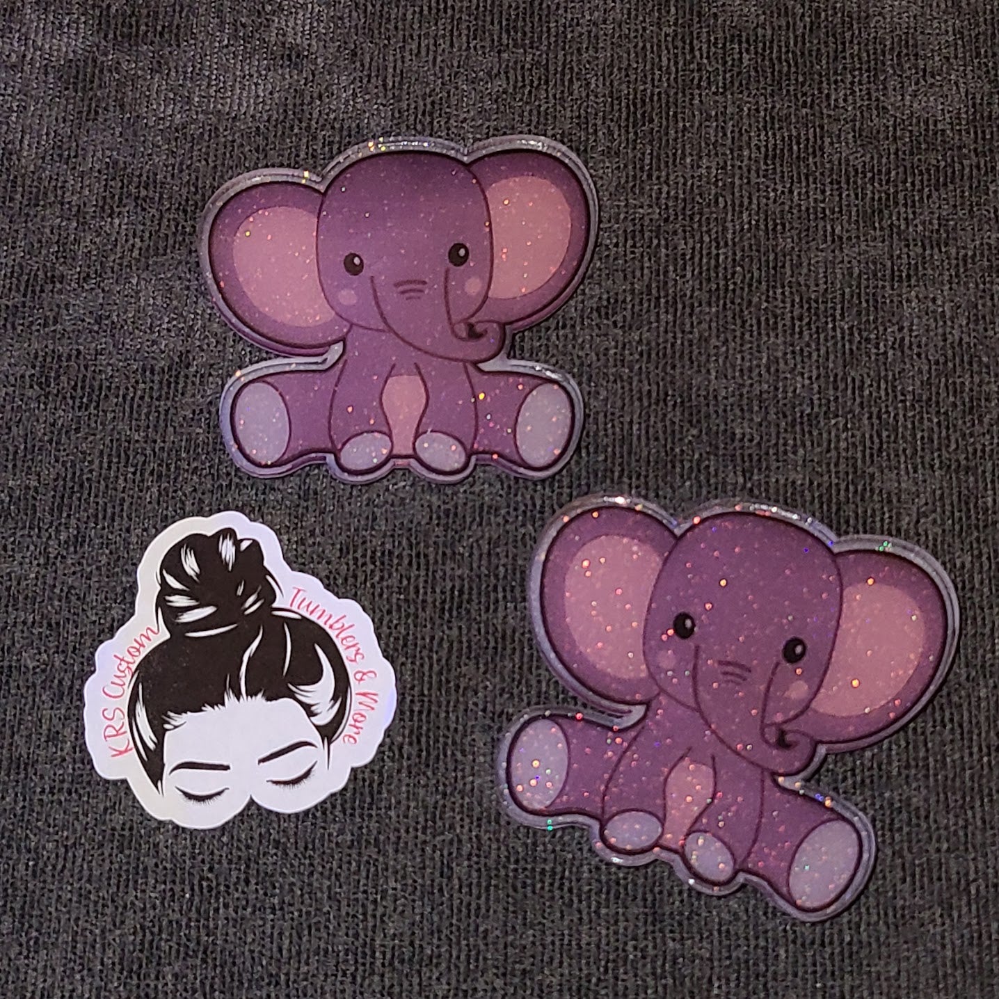 RTS Badge Reels - Sitting Elephant