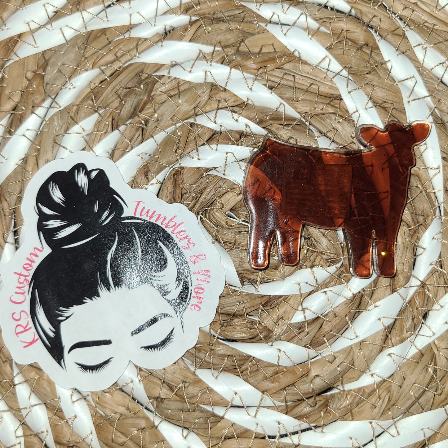 RTS Badge Reels - Show Cow