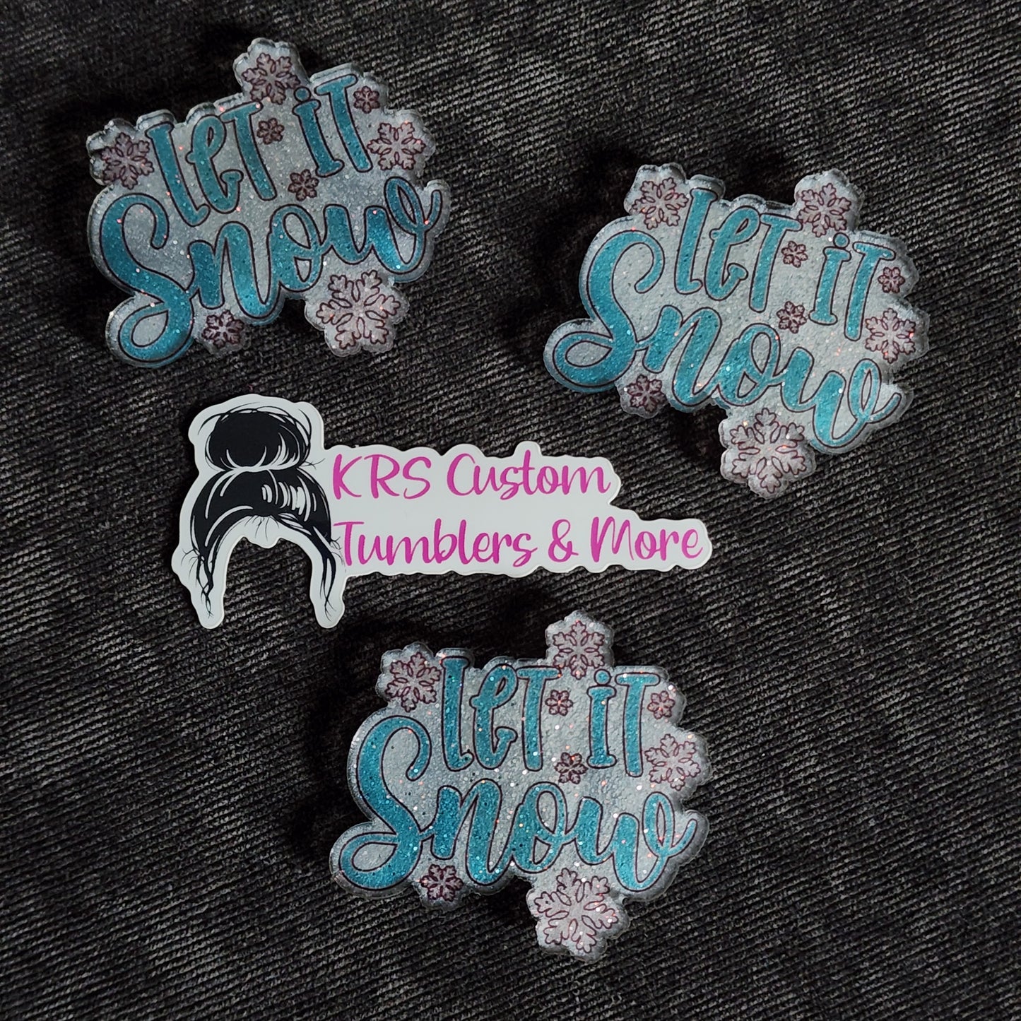 RTS Badge Reels - Let it Snow