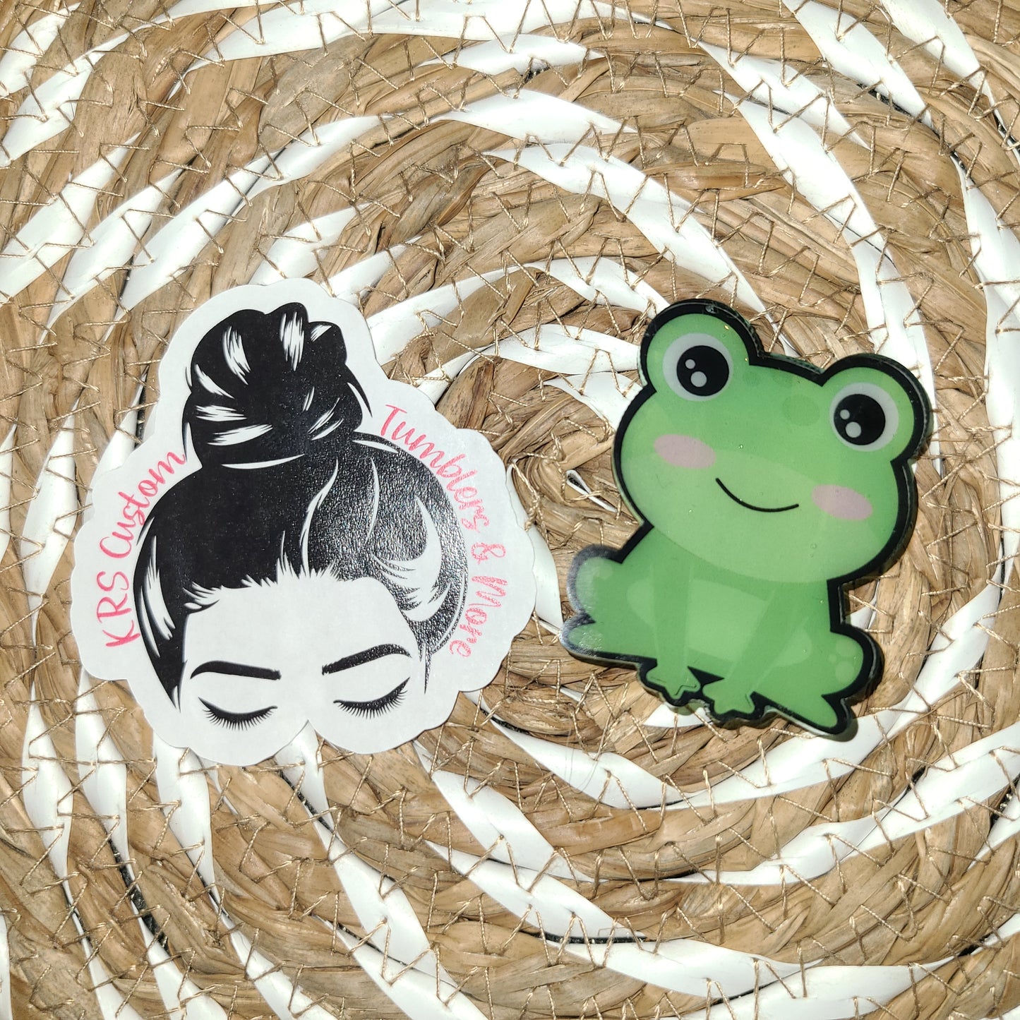 RTS Badge Reels - Sitting Frog