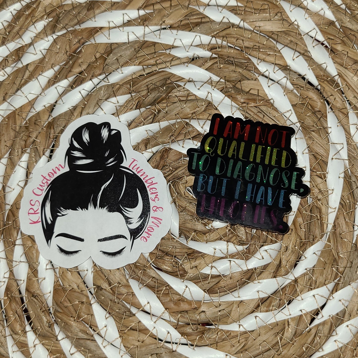 RTS Badge Reels - I Am Not Qualified