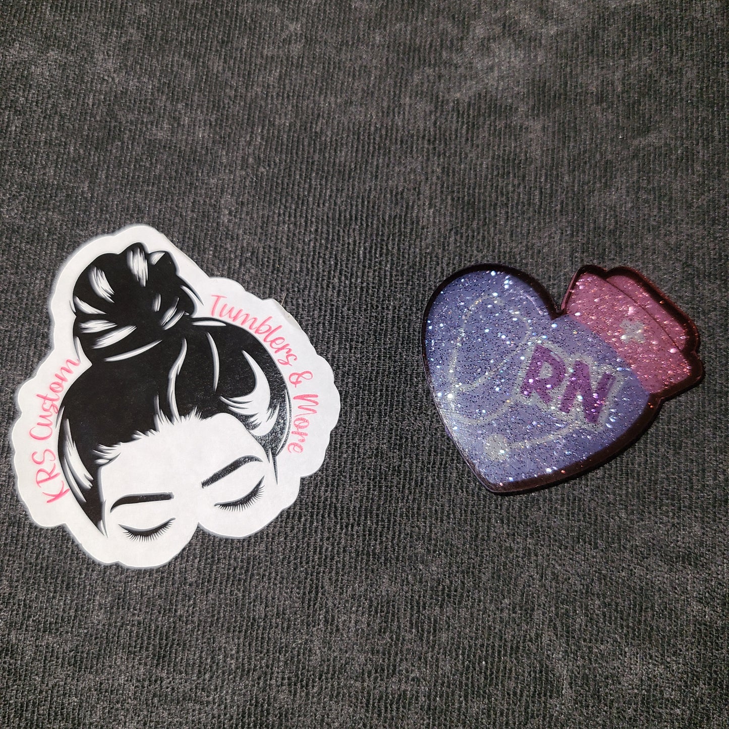 RTS Badge Reels - RN Heart