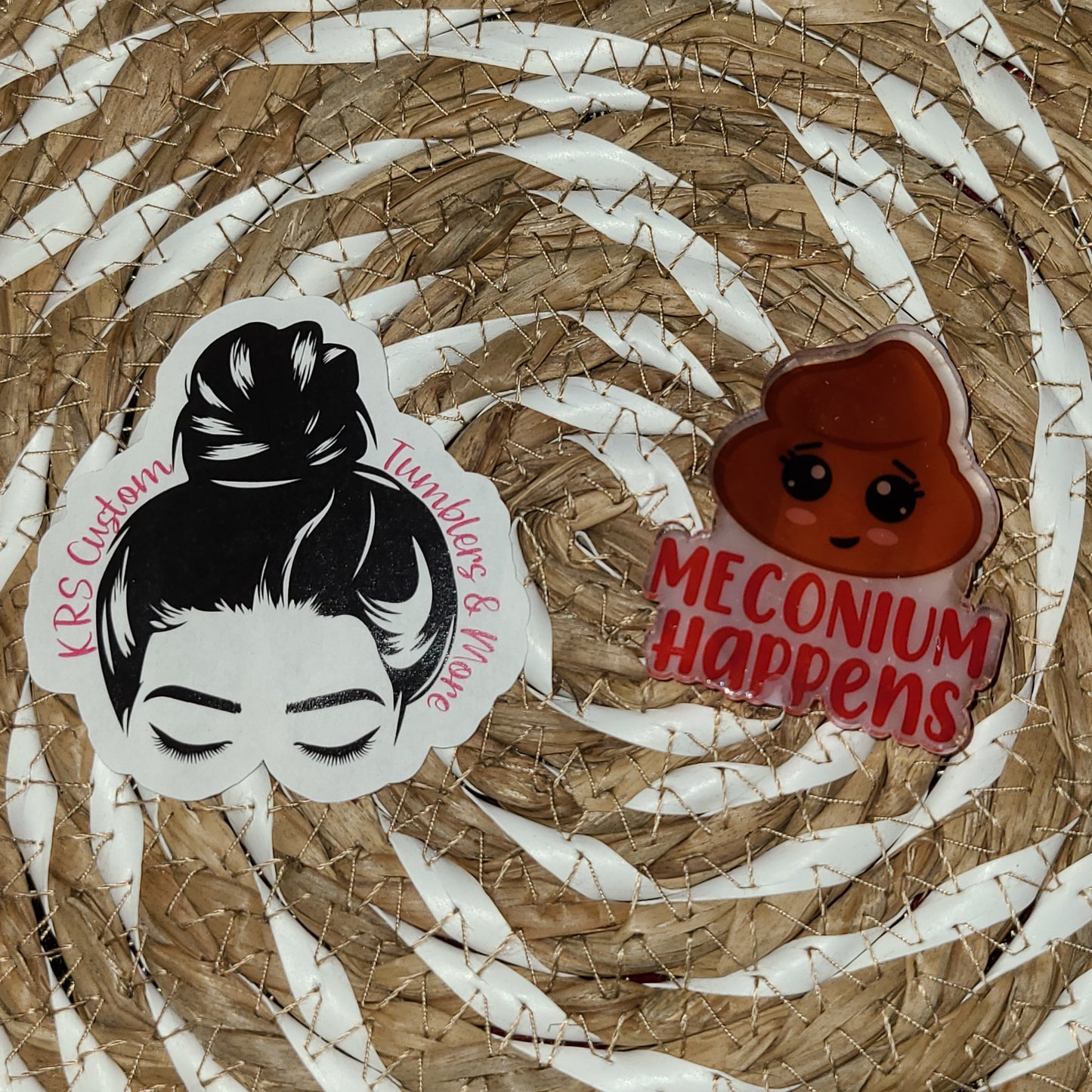 RTS Badge Reels - Meconium Happens