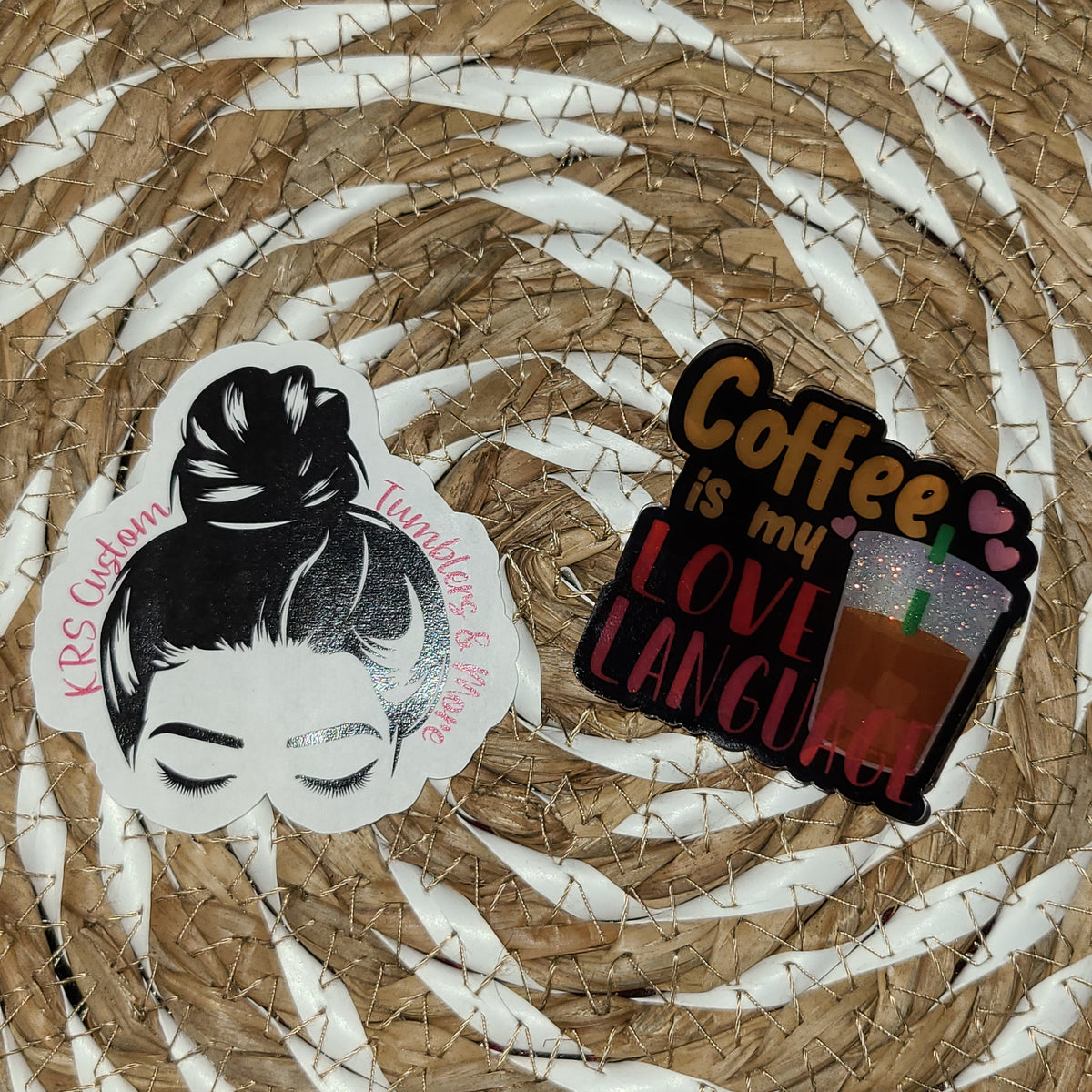 RTS Badge Reels - Coffee is my Love Language