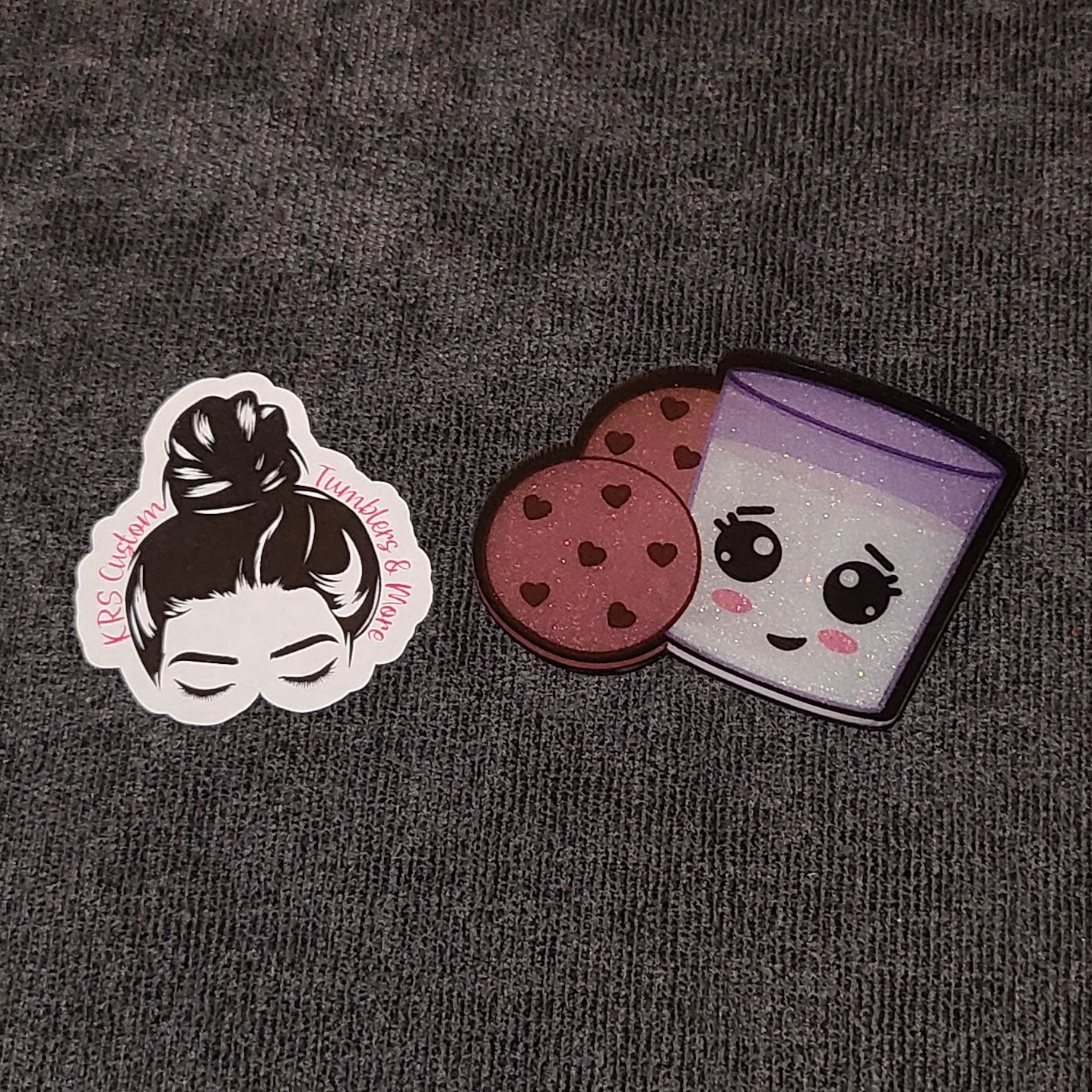 RTS Badge Reels - Milk & Cookies
