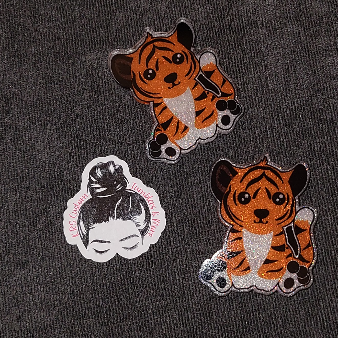 RTS Badge Reels - Sitting Tiger