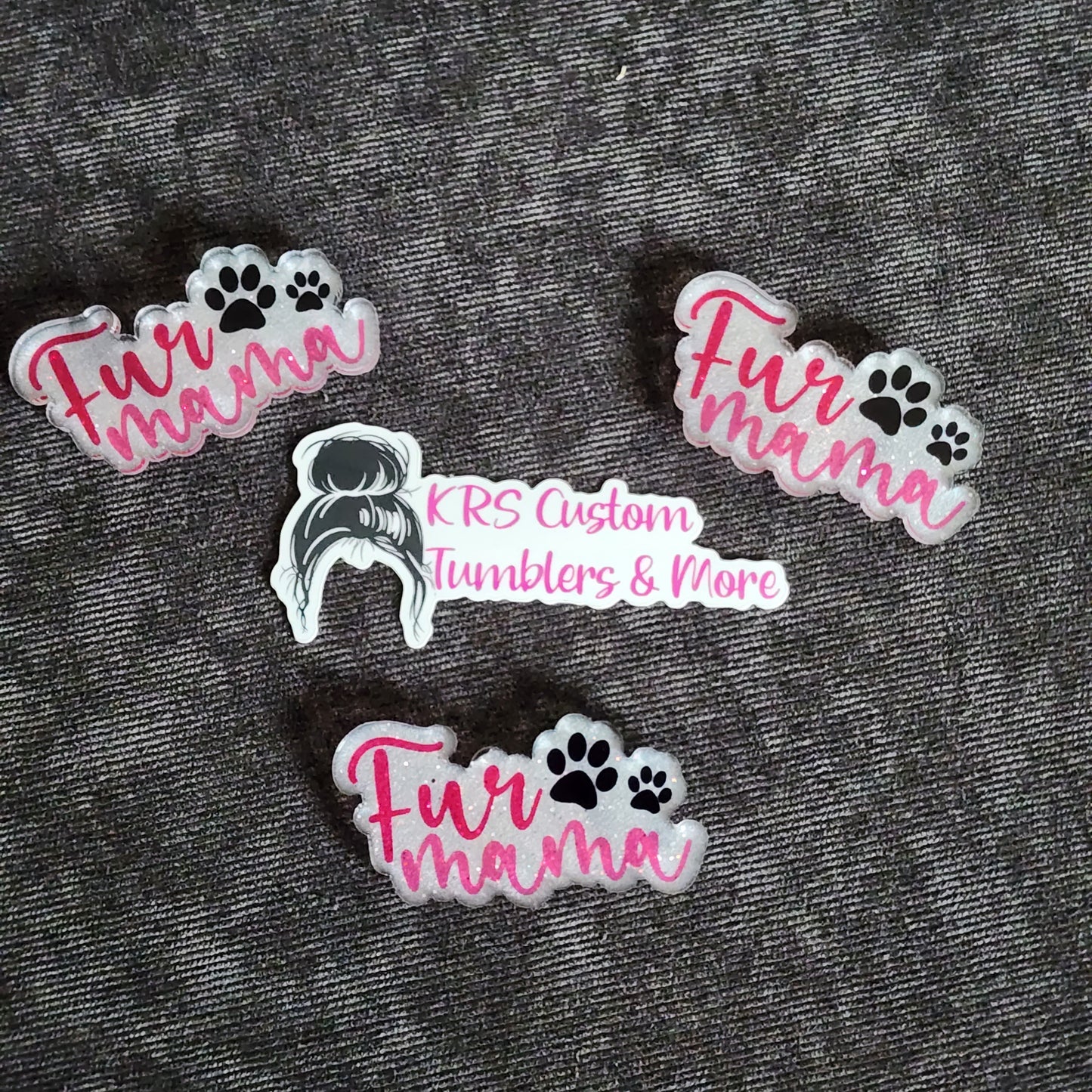 RTS Badge Reels - Fur Mama
