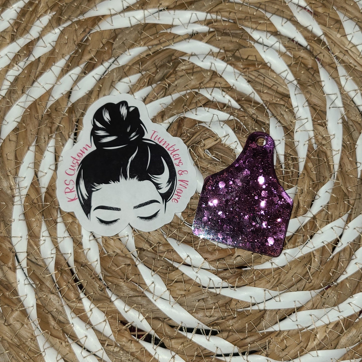 RTS Badge Reels - Cow Tag