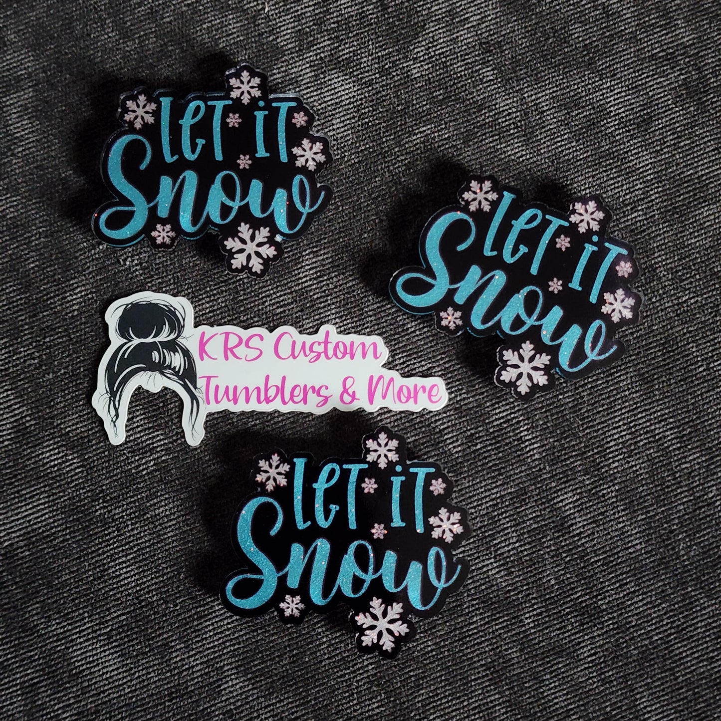 RTS Badge Reels - Let it Snow