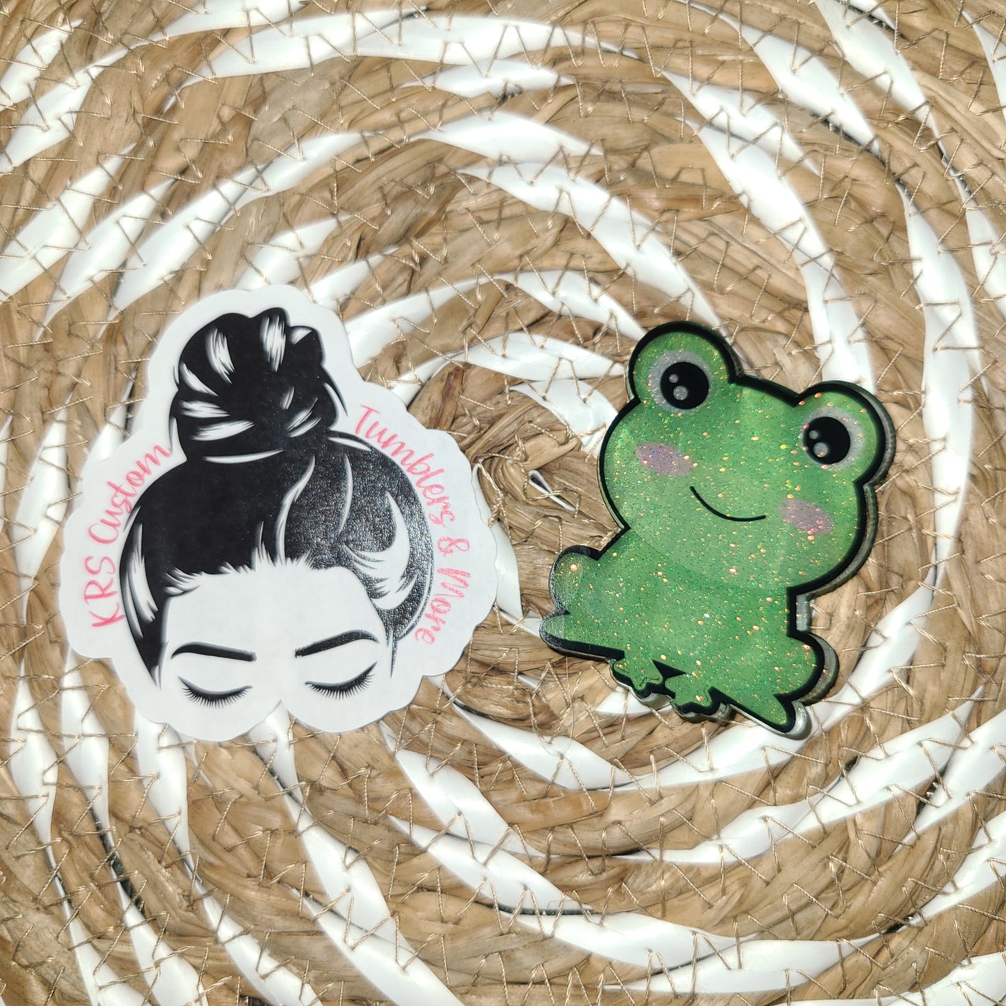 RTS Badge Reels - Sitting Frog