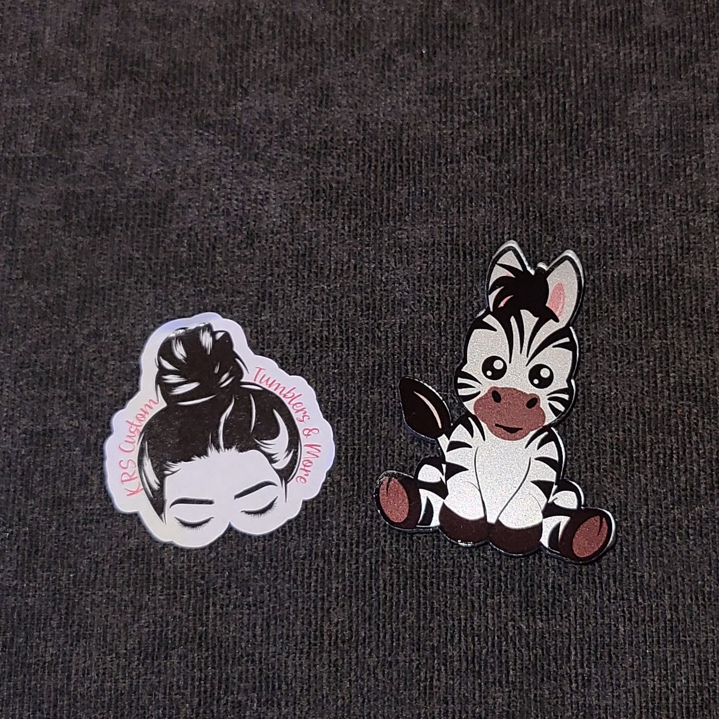 RTS Badge Reels - Sitting Zebra