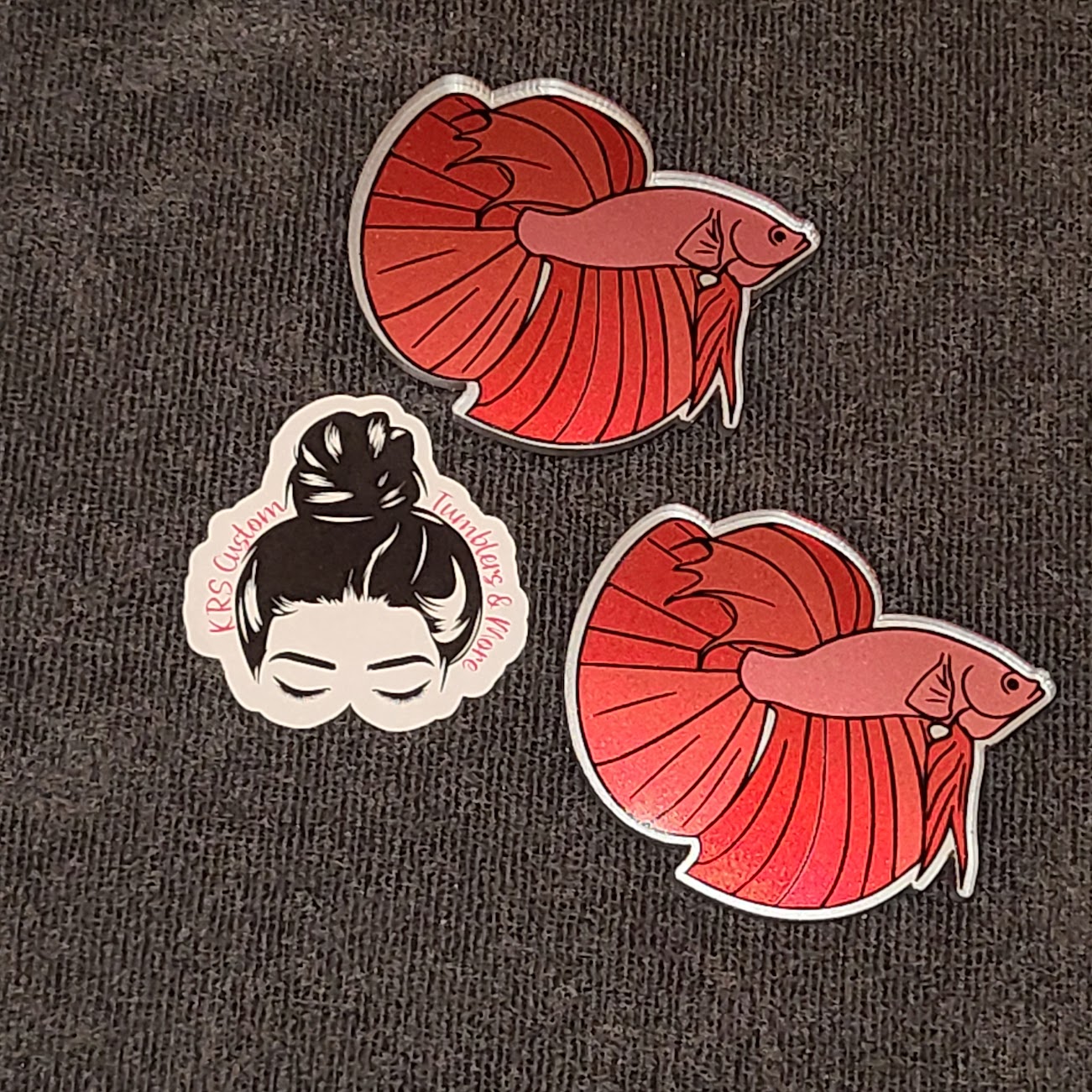 RTS Badge Reels - Betta Fish