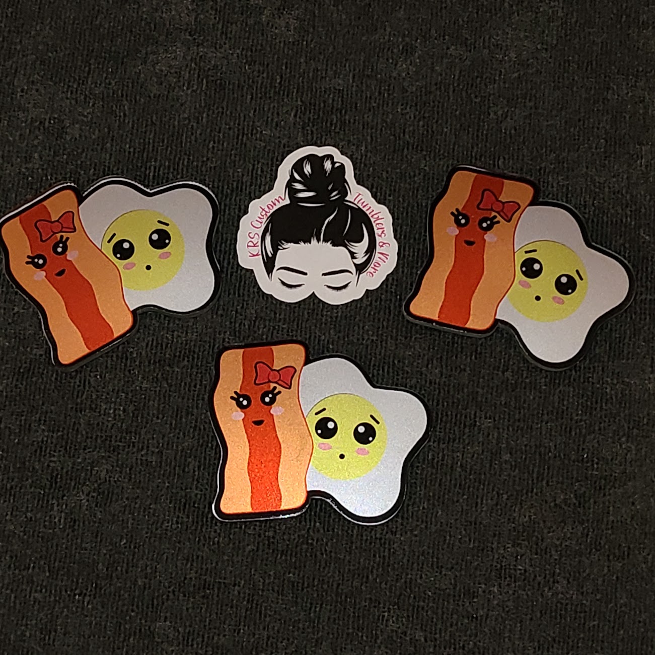 RTS Badge Reels - Bacon & Eggs