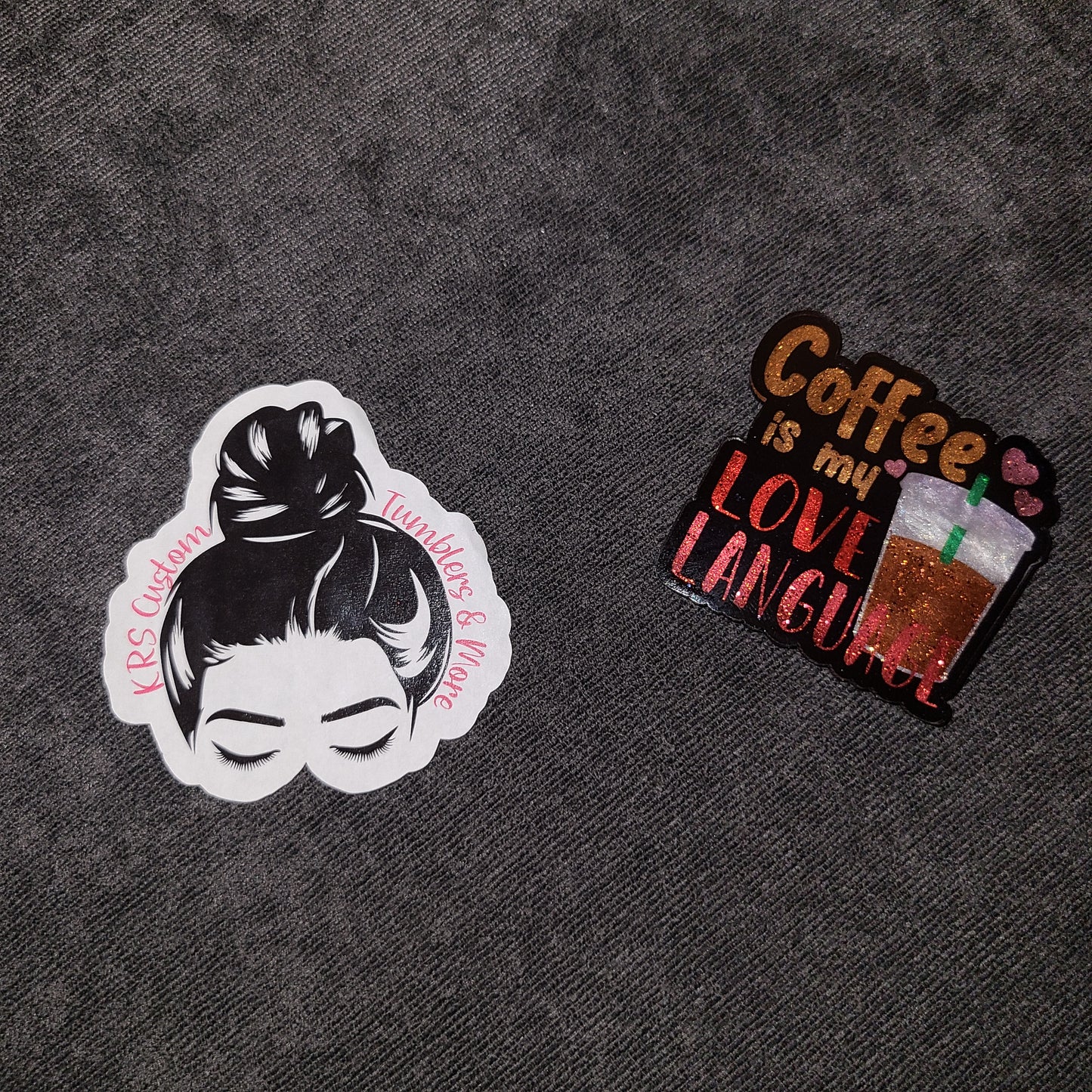 RTS Badge Reels - Coffee is my Love Language