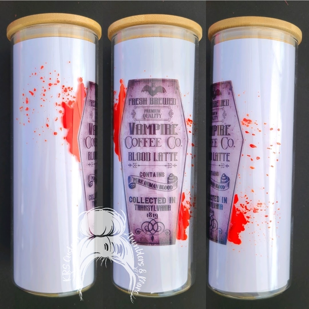 RTS 25oz Glass - Vampire Coffee