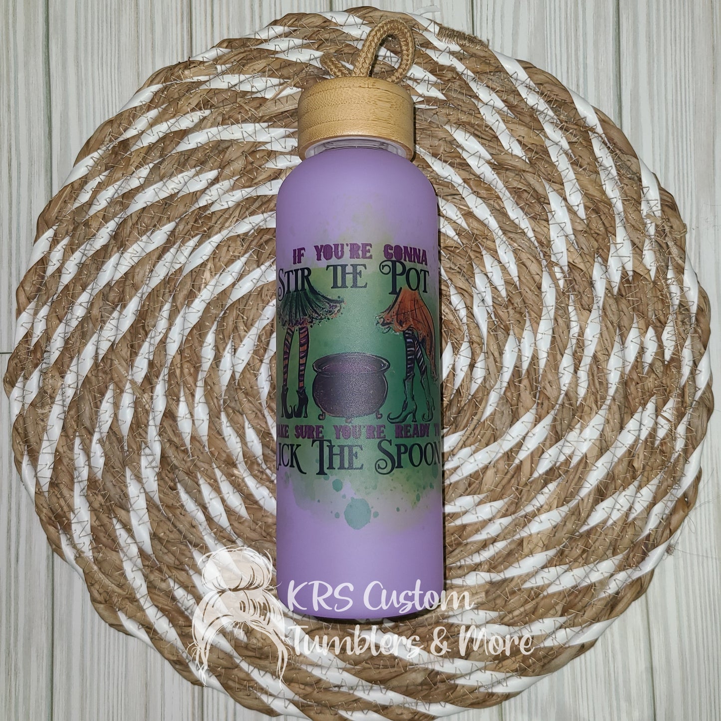 RTS 20oz Glass Bottle - Stir the Pot