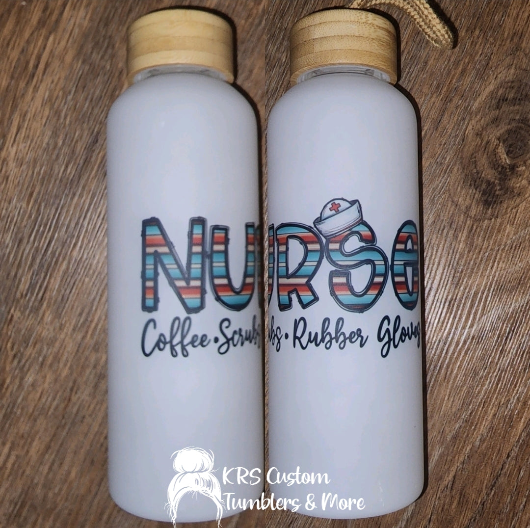 RTS 20oz Nurse Glass Bottle