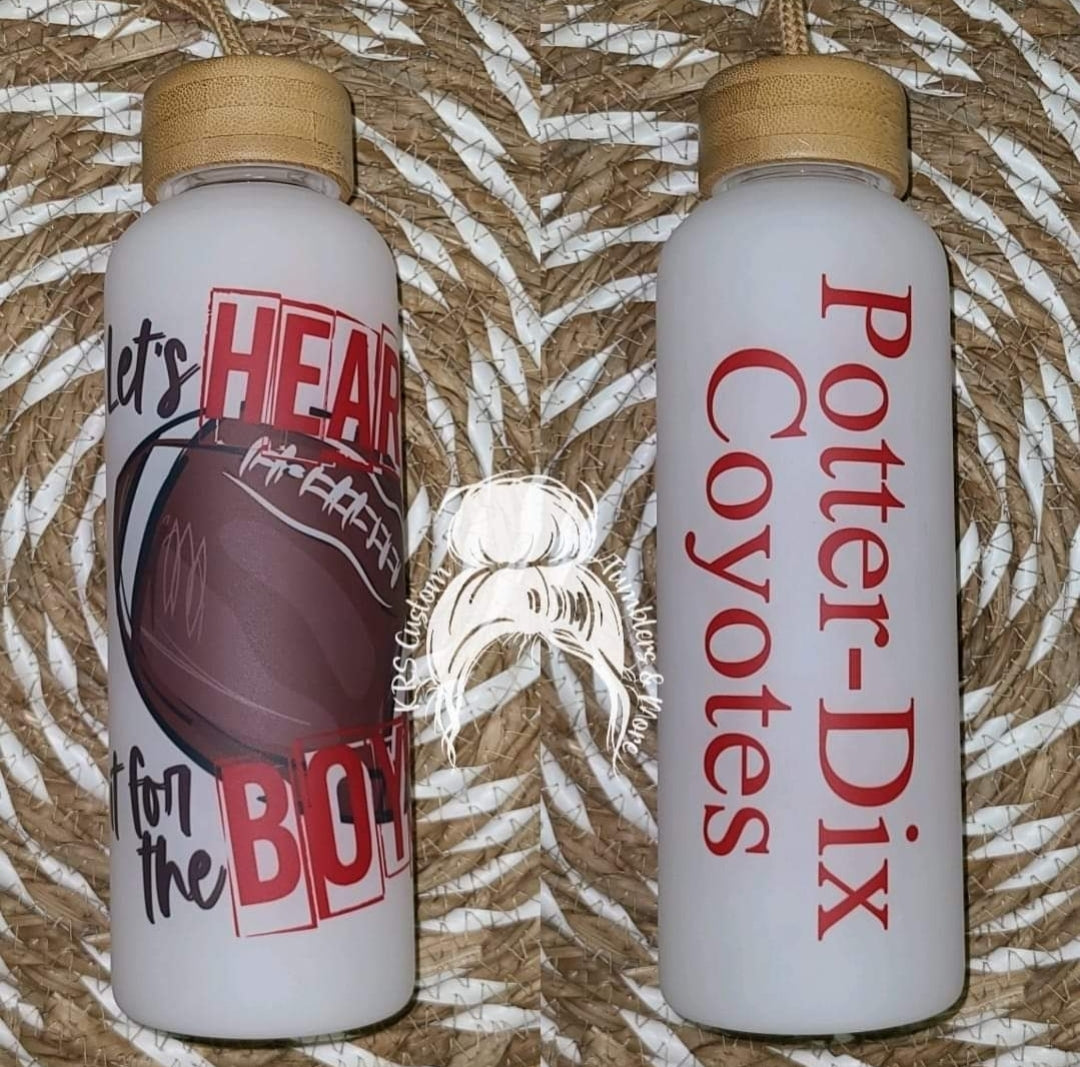 RTS 20oz Glass Bottle - PD Coyotes