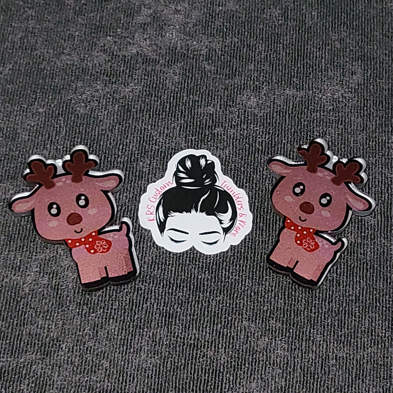 RTS Badge Reels - Reindeer