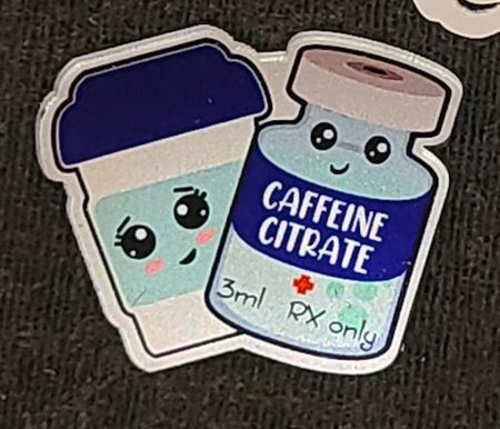 RTS Badge Reels - Caffeine Citrate