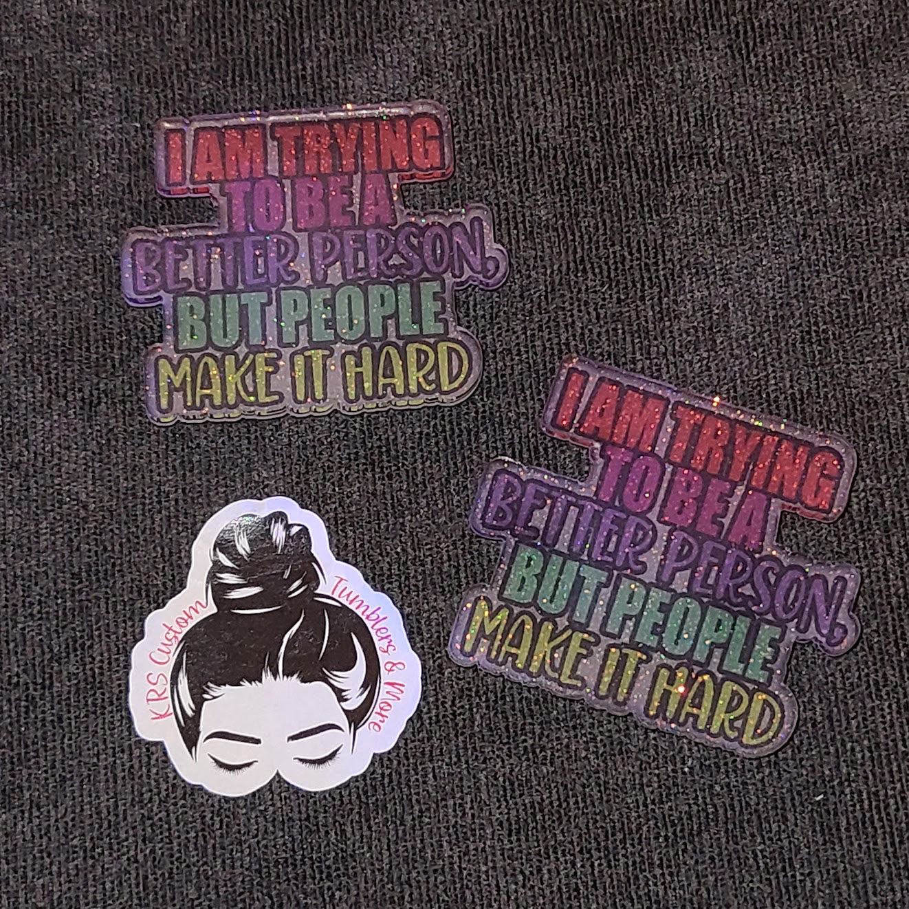 RTS Badge Reels - I am Trying