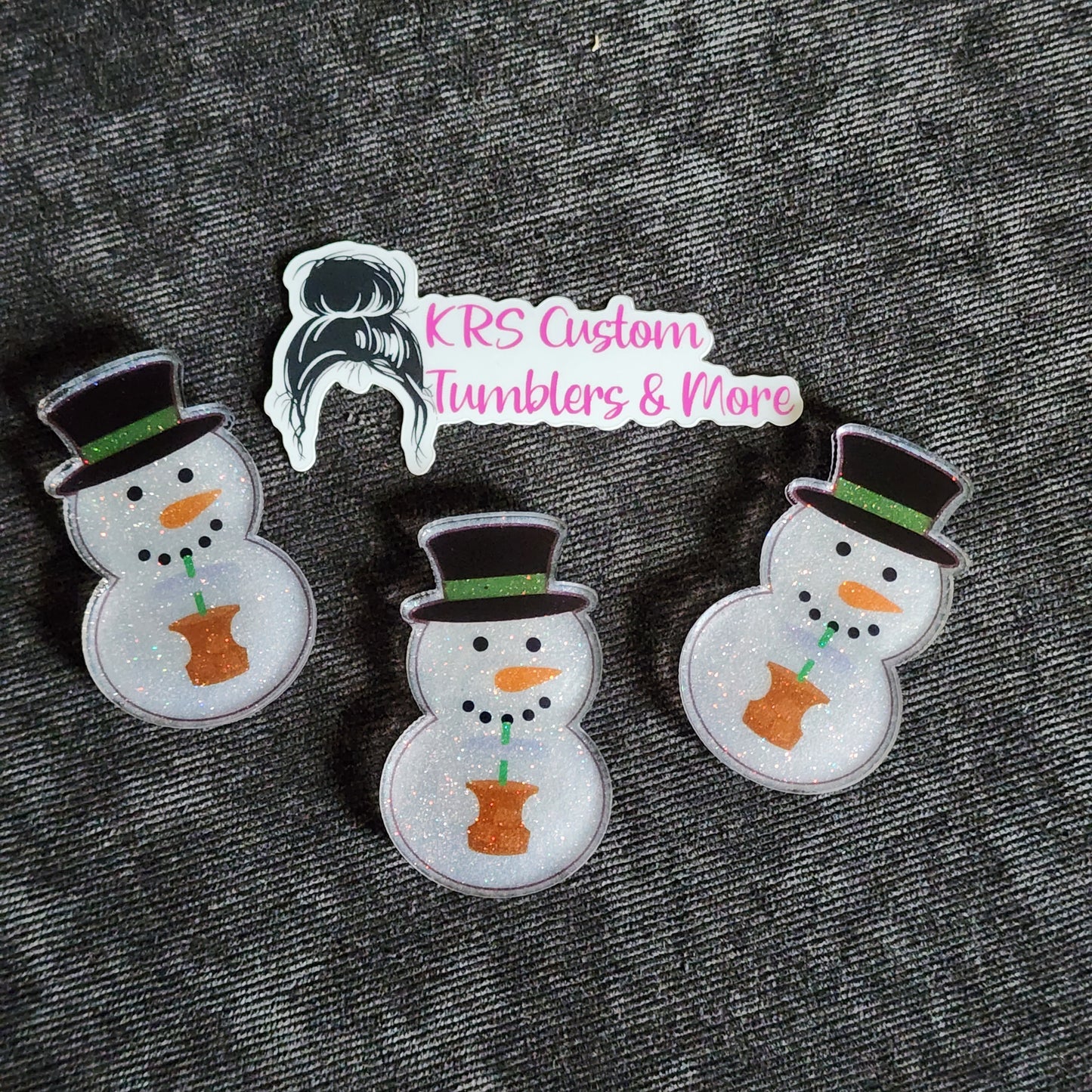 RTS Badge Reels - Snowman w/ Coffee