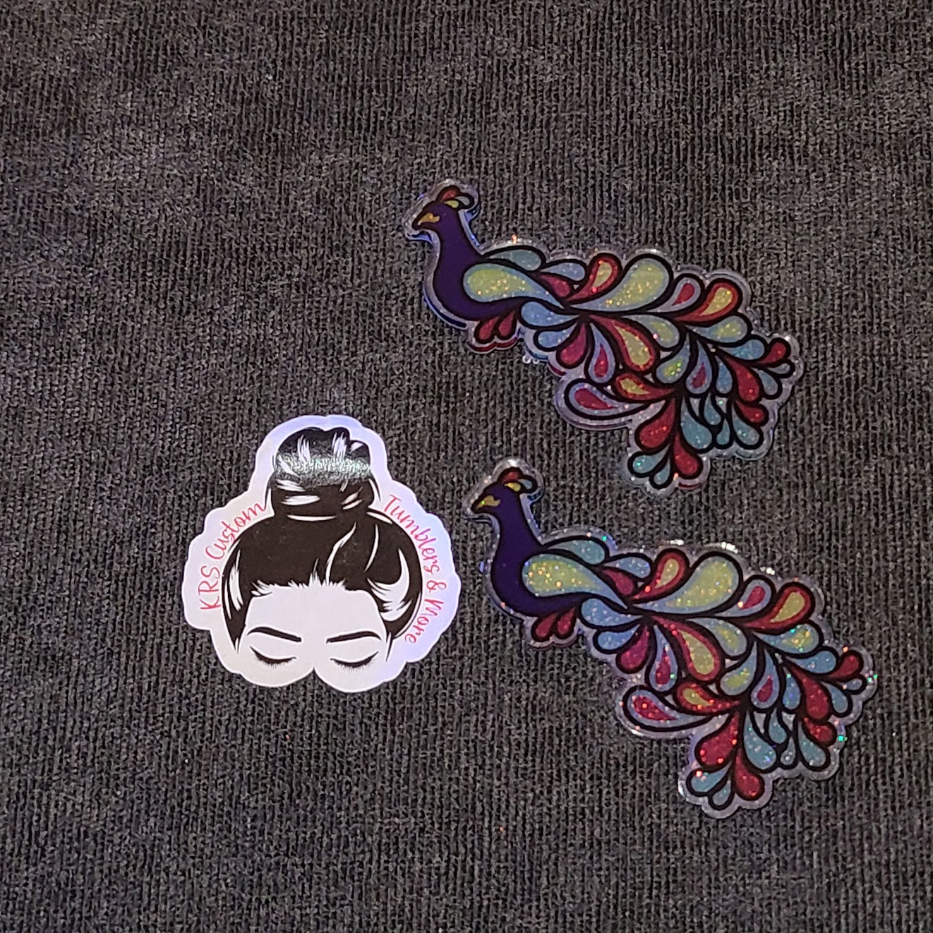 RTS Badge Reels - Peacock (Tail)