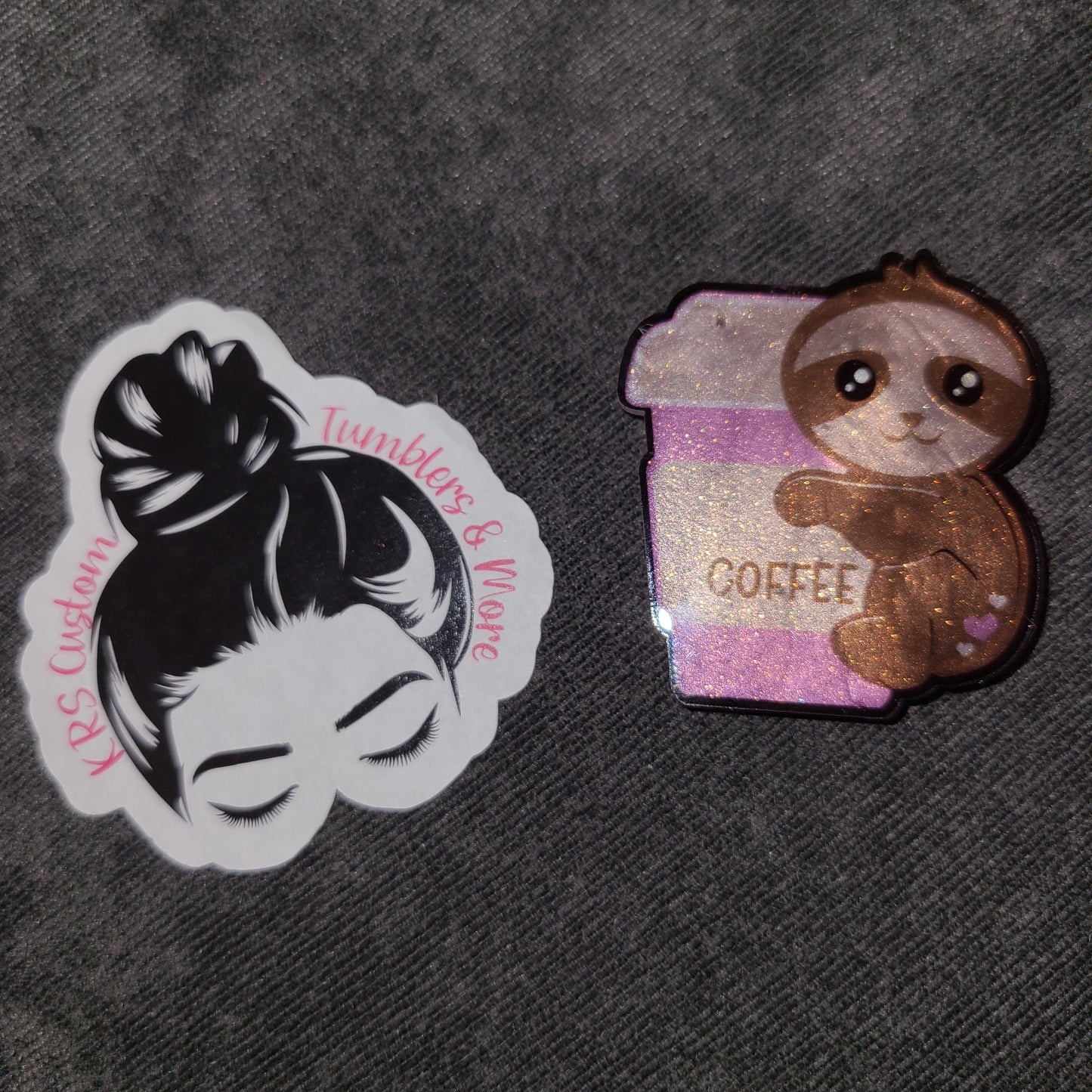 RTS Badge Reels - Sloth w/ Coffee