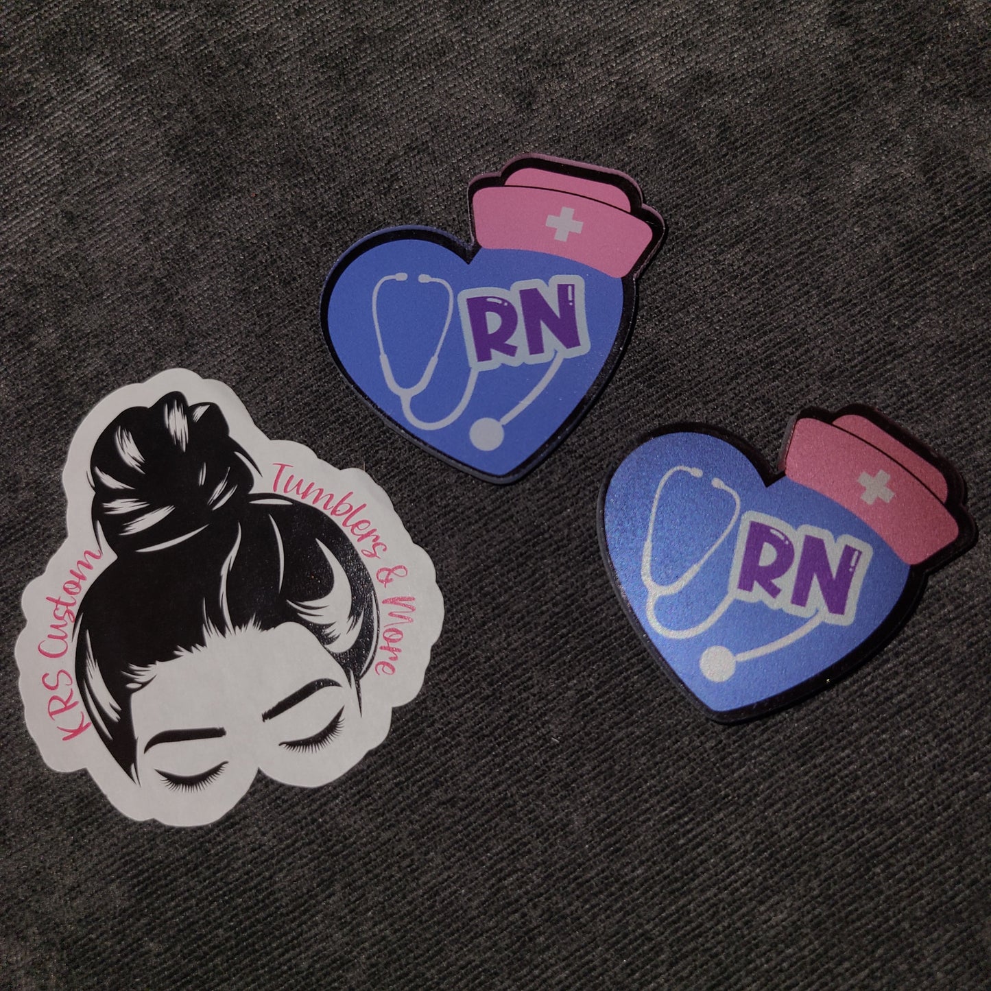 RTS Badge Reels - RN Heart