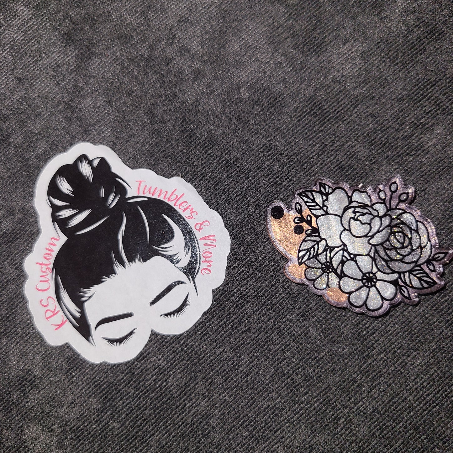 RTS Badge Reels - Floral Hedgehog