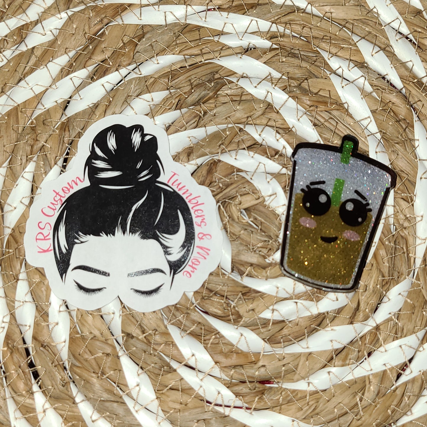 RTS Badge Reels - Iced Coffee