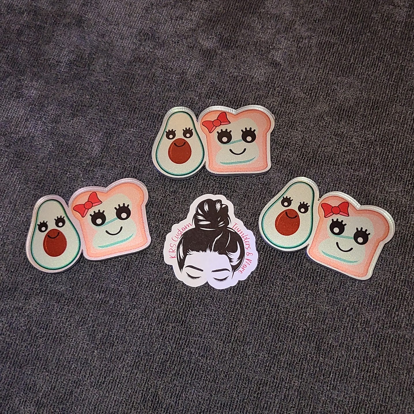 RTS Badge Reels - Avocado & Toast